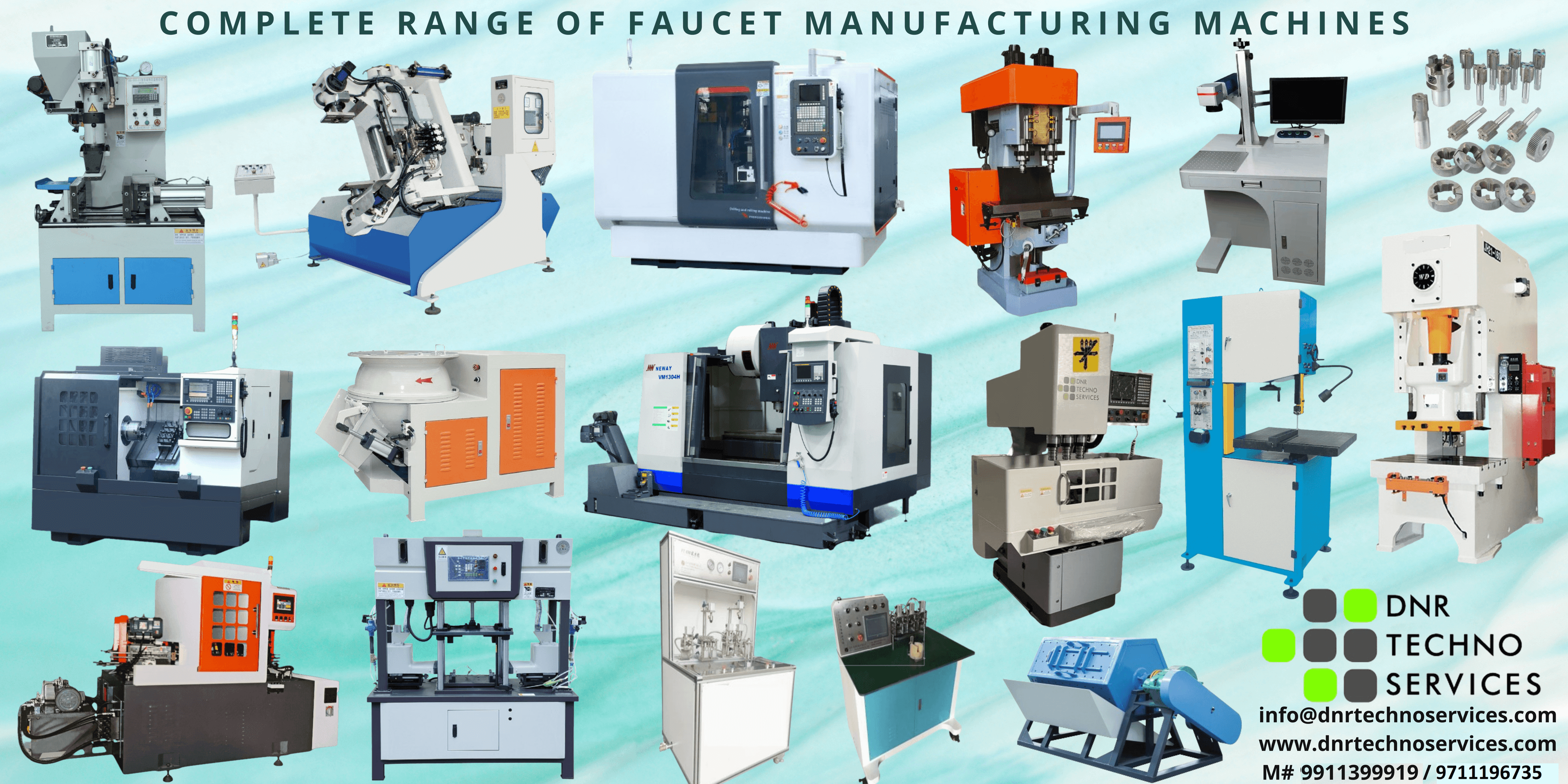 Faucet Manufacturing Turnkey Project
